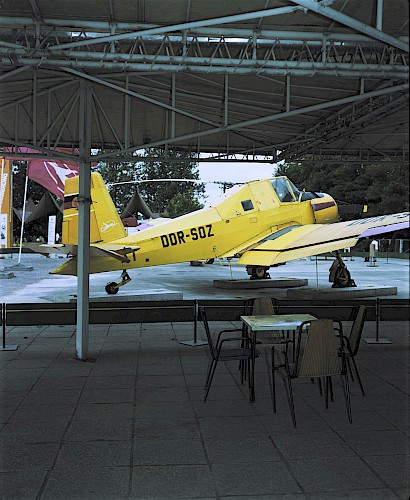 Flugzeug DDR-SOZ, Erfurt 1985