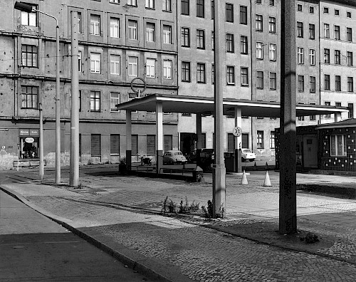 Tankstelle, Magdeburg 1985